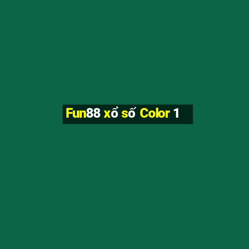 Fun88 xổ số Color 1