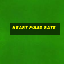 heart pulse rate