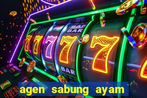 agen sabung ayam dan slot