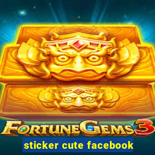 sticker cute facebook