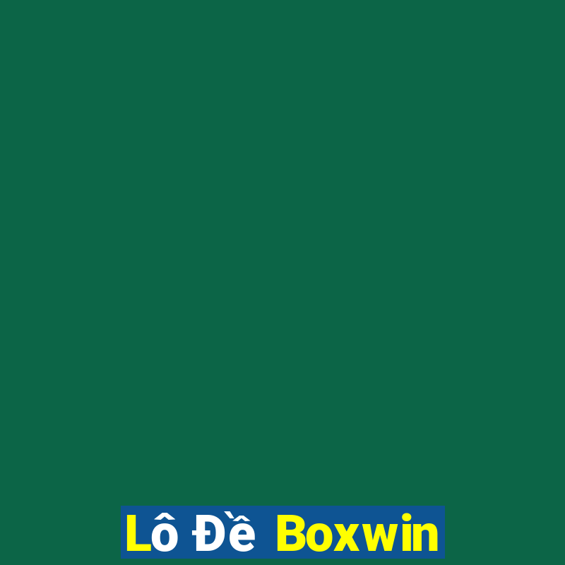 Lô Đề Boxwin