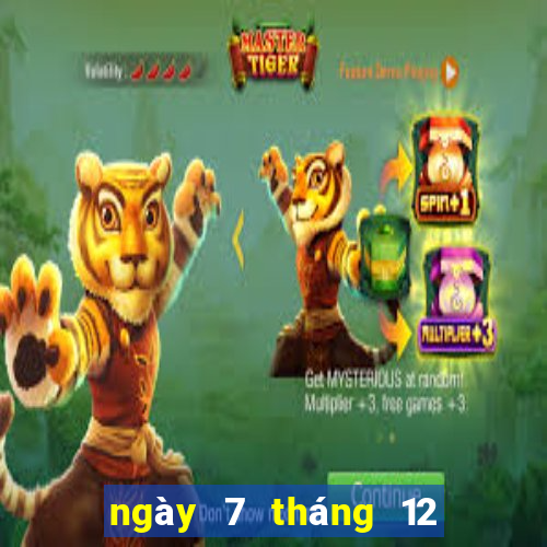 ngày 7 tháng 12 xổ số bình thuận