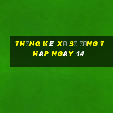 Thống kê Xổ Số đồng tháp ngày 14