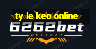 ty le keo online