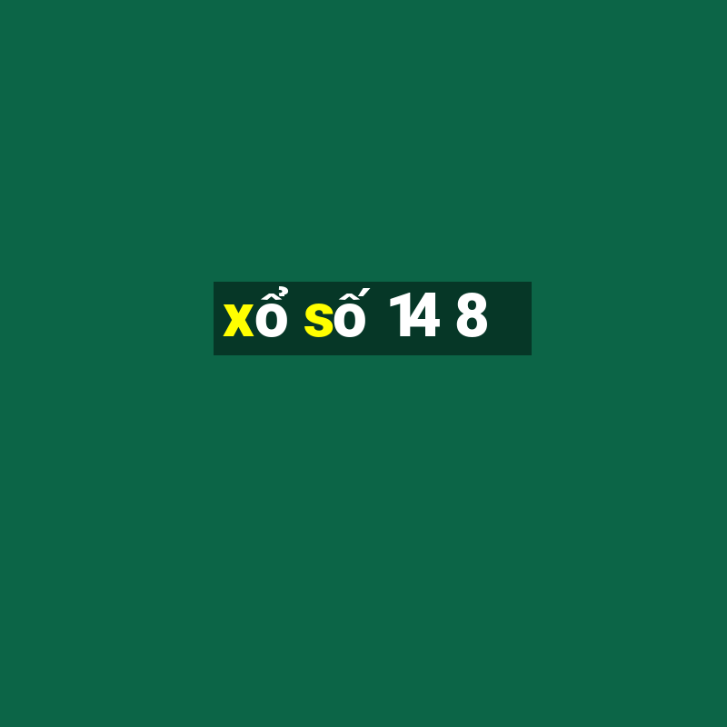 xo so 14 8