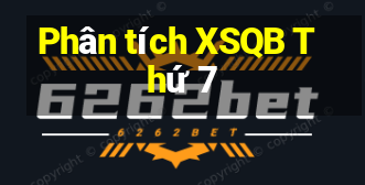 Phân tích XSQB Thứ 7