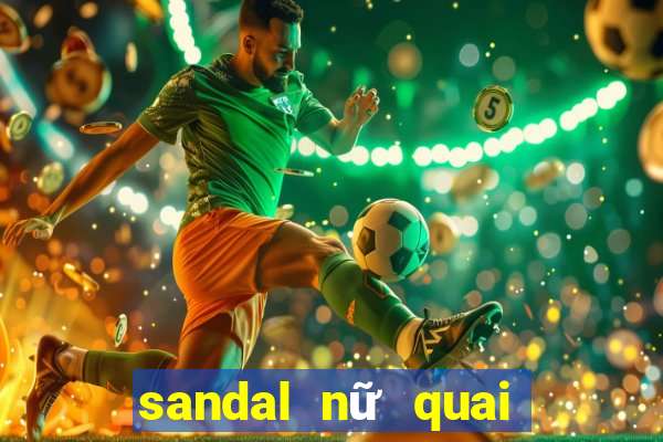 sandal nữ quai ngang đế bệt