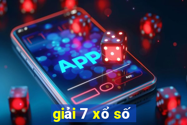 giải 7 xổ số