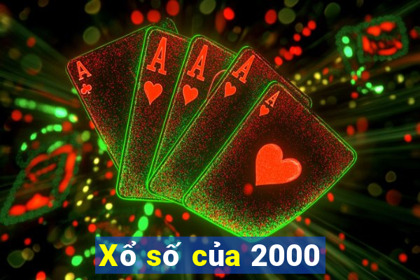 Xổ số của 2000