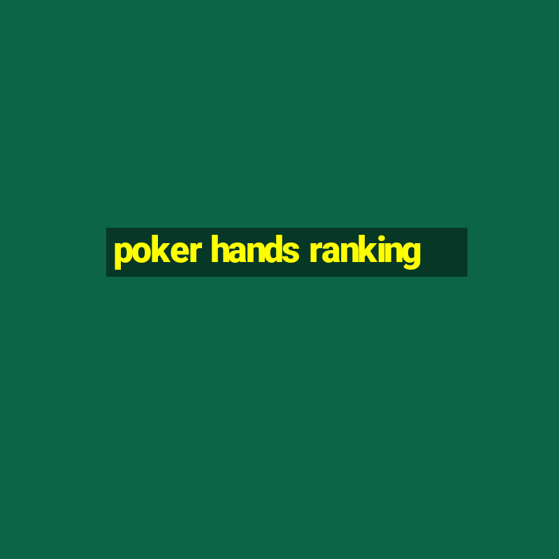 poker hands ranking