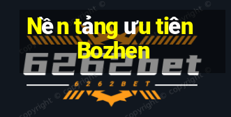 Nền tảng ưu tiên Bozhen