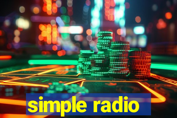 simple radio