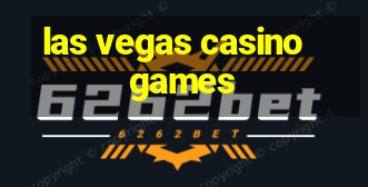 las vegas casino games