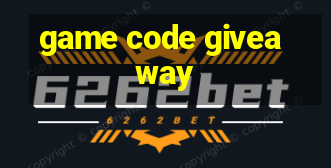 game code giveaway