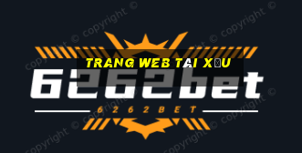 trang web tài xỉu