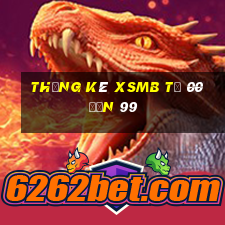 thống kê xsmb từ 00 đến 99