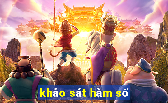 khảo sát hàm số