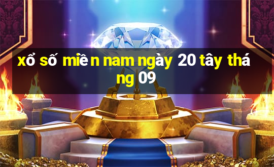 xổ số miền nam ngày 20 tây tháng 09