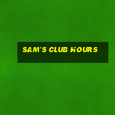 sam's club hours