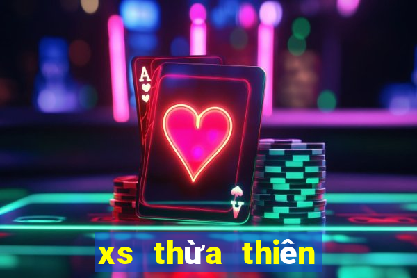 xs thừa thiên huế hôm nay