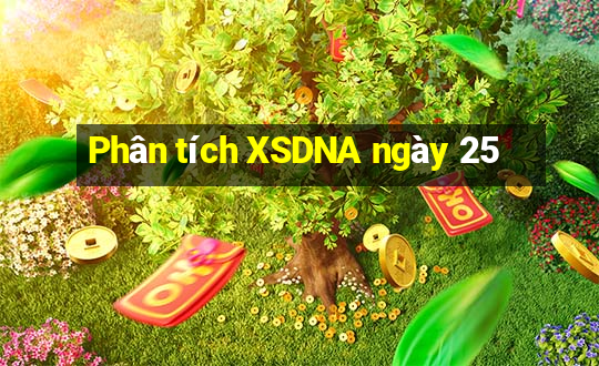 Phân tích XSDNA ngày 25