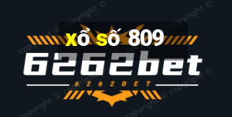 xổ số 809