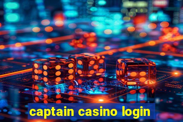 captain casino login