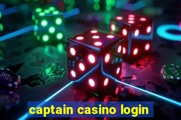 captain casino login