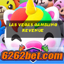 las vegas gambling revenue