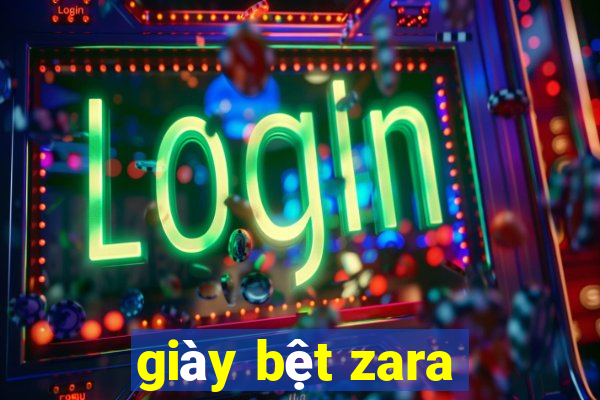 giày bệt zara