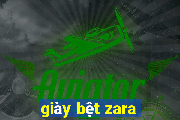 giày bệt zara