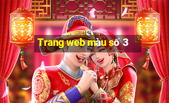 Trang web màu số 3