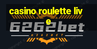 casino roulette live