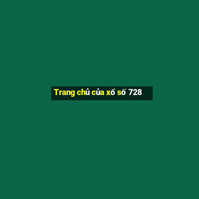 Trang chủ của xổ số 728