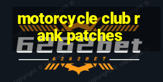 motorcycle club rank patches