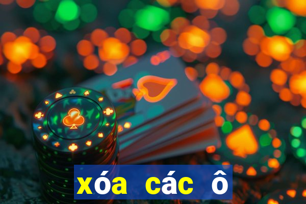 xóa các ô trống trong excel