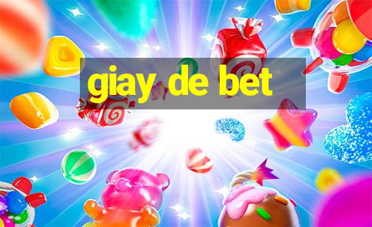 giay de bet