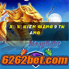 xổ số kiên giang 9 tháng