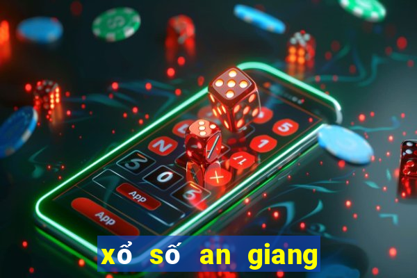 xổ số an giang ngày 31 tháng 3