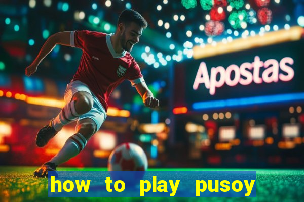 how to play pusoy card game