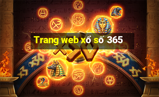 Trang web xổ số 365