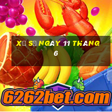 xổ số ngày 11 tháng 6