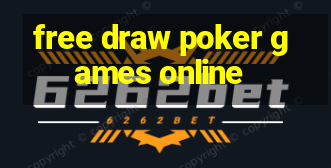 free draw poker games online