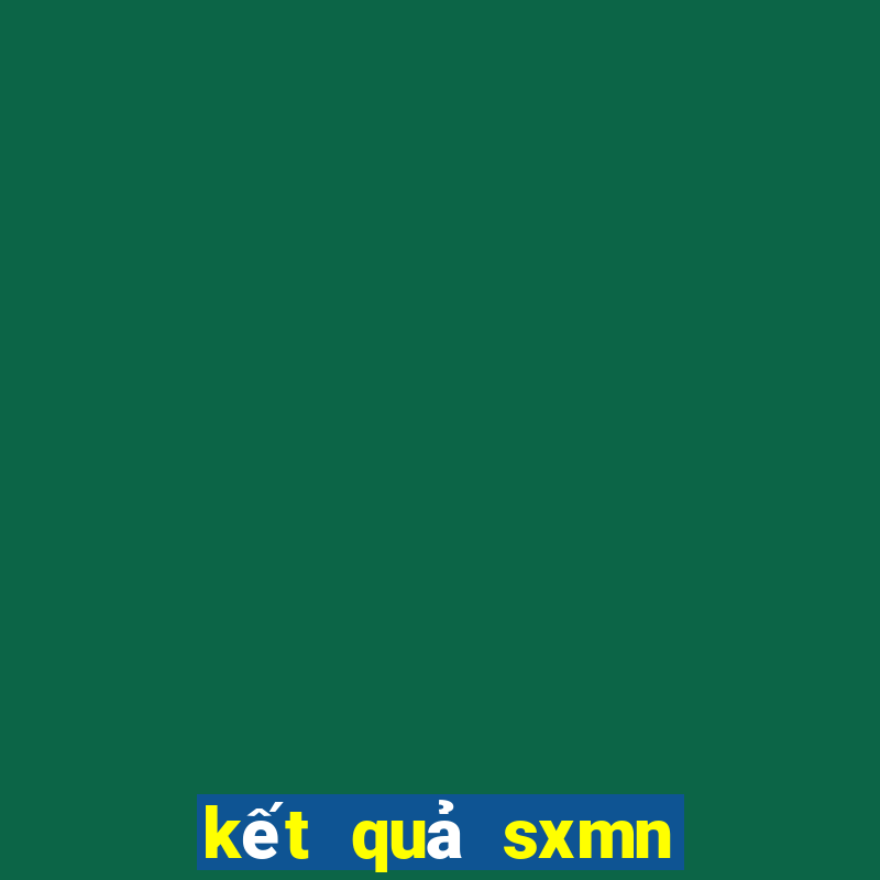 kết quả sxmn hôm nay