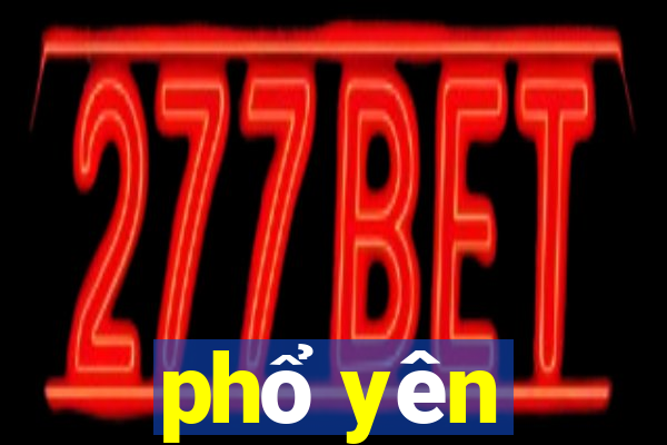 phổ yên