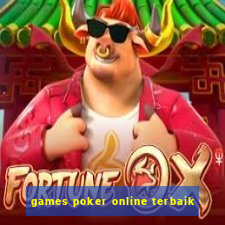 games poker online terbaik