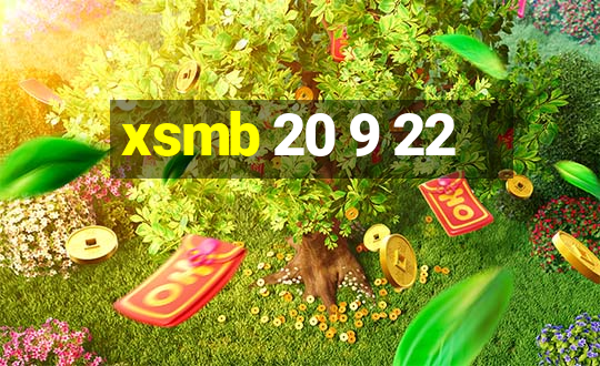 xsmb 20 9 22