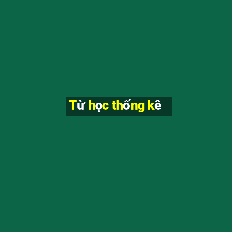 Từ học thống kê