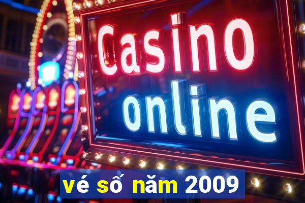 vé số năm 2009