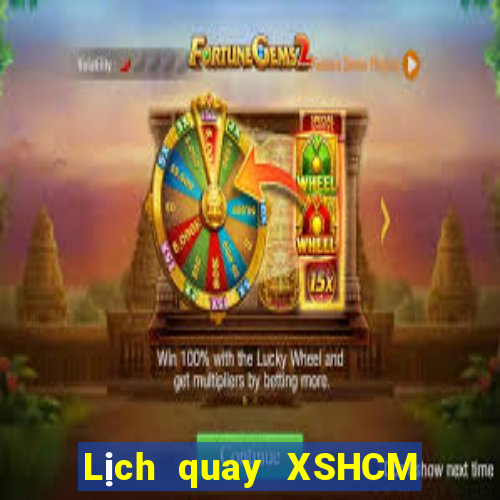 Lịch quay XSHCM ngày 10